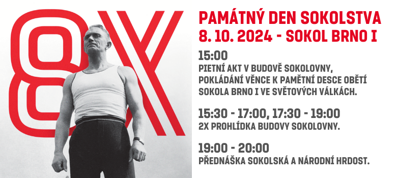 Památný den sokolstva Brno – 8. října 2024